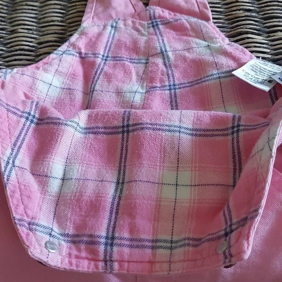 Carhartt Pink Flannel Lined Overalls - Picture 5 of 16